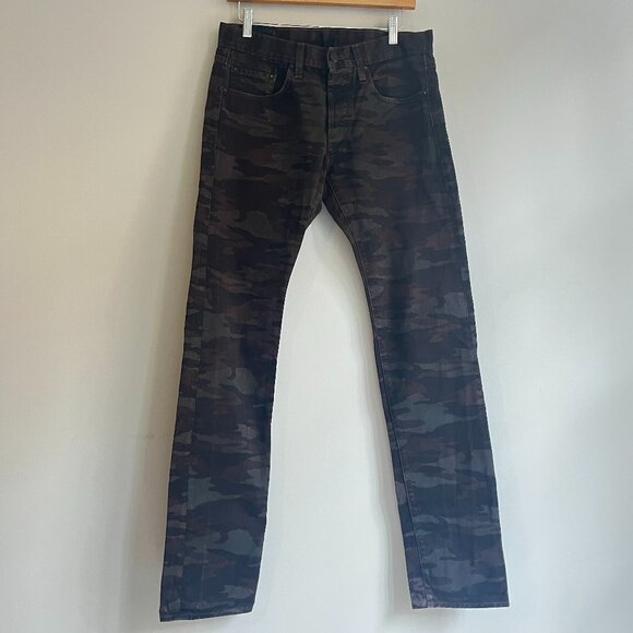 J BRAND TYLER PERFECT SLIM CUT CAMO JEANS 32 - Picture 2 of 6